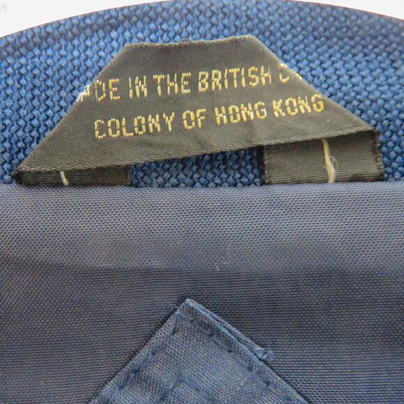 1990s Vintage Members Only Navy Blue Windbreaker Jacket Size EU 48 Medium - Picture 7 of 14